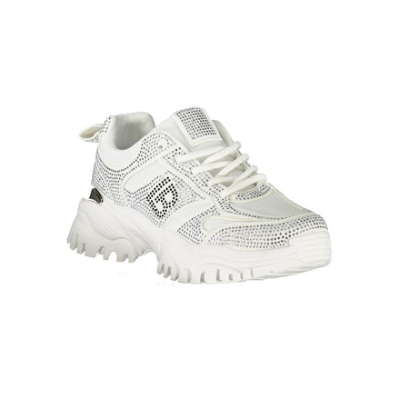 Laura Biagiotti White Polyester Women Sneaker Laura Biagiotti