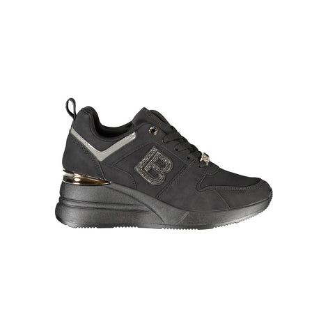 Laura Biagiotti Black Polyester Women Sneaker Laura Biagiotti