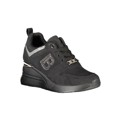 Laura Biagiotti Black Polyester Women Sneaker Laura Biagiotti