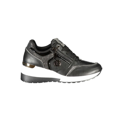 Laura Biagiotti Black Polyester Women Sneaker Laura Biagiotti