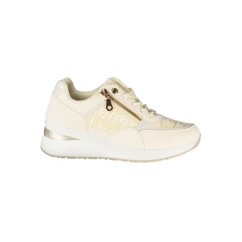 Laura Biagiotti White Polyester Women Sneaker Laura Biagiotti