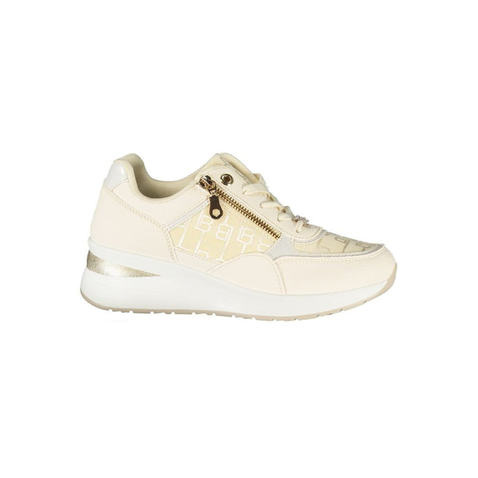 Laura Biagiotti White Polyester Women Sneaker Laura Biagiotti
