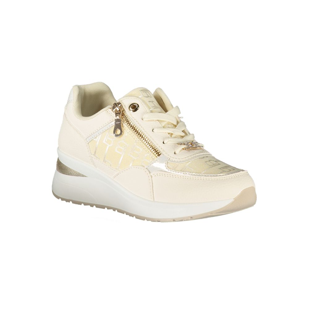 Laura Biagiotti White Polyester Women Sneaker Laura Biagiotti