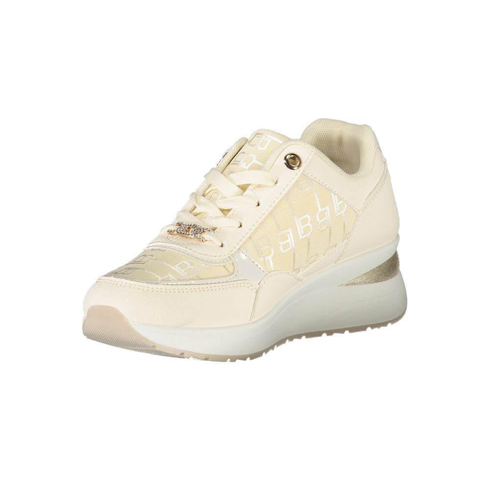 Laura Biagiotti White Polyester Women Sneaker Laura Biagiotti
