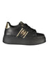 Laura Biagiotti Black Polyester Sneaker Laura Biagiotti