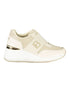Laura Biagiotti Beige Polyester Women Sneaker Laura Biagiotti