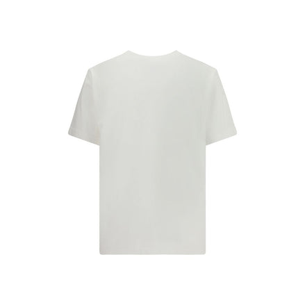 Autry White Cotton T-Shirt Autry