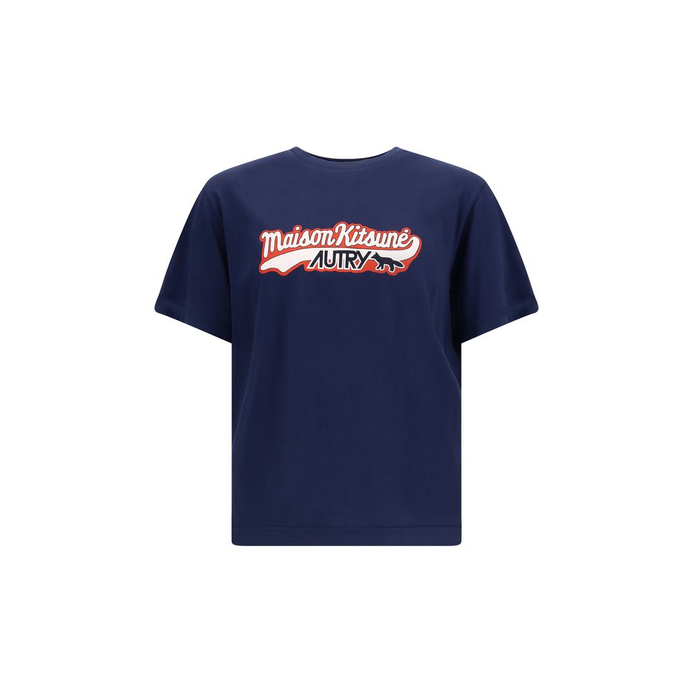 Autry Blue Cotton Sportswear Autry