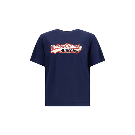 Autry Blue Cotton Sportswear Autry