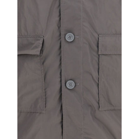 Thom Browne Brown Polyester Trench Coat Thom Browne