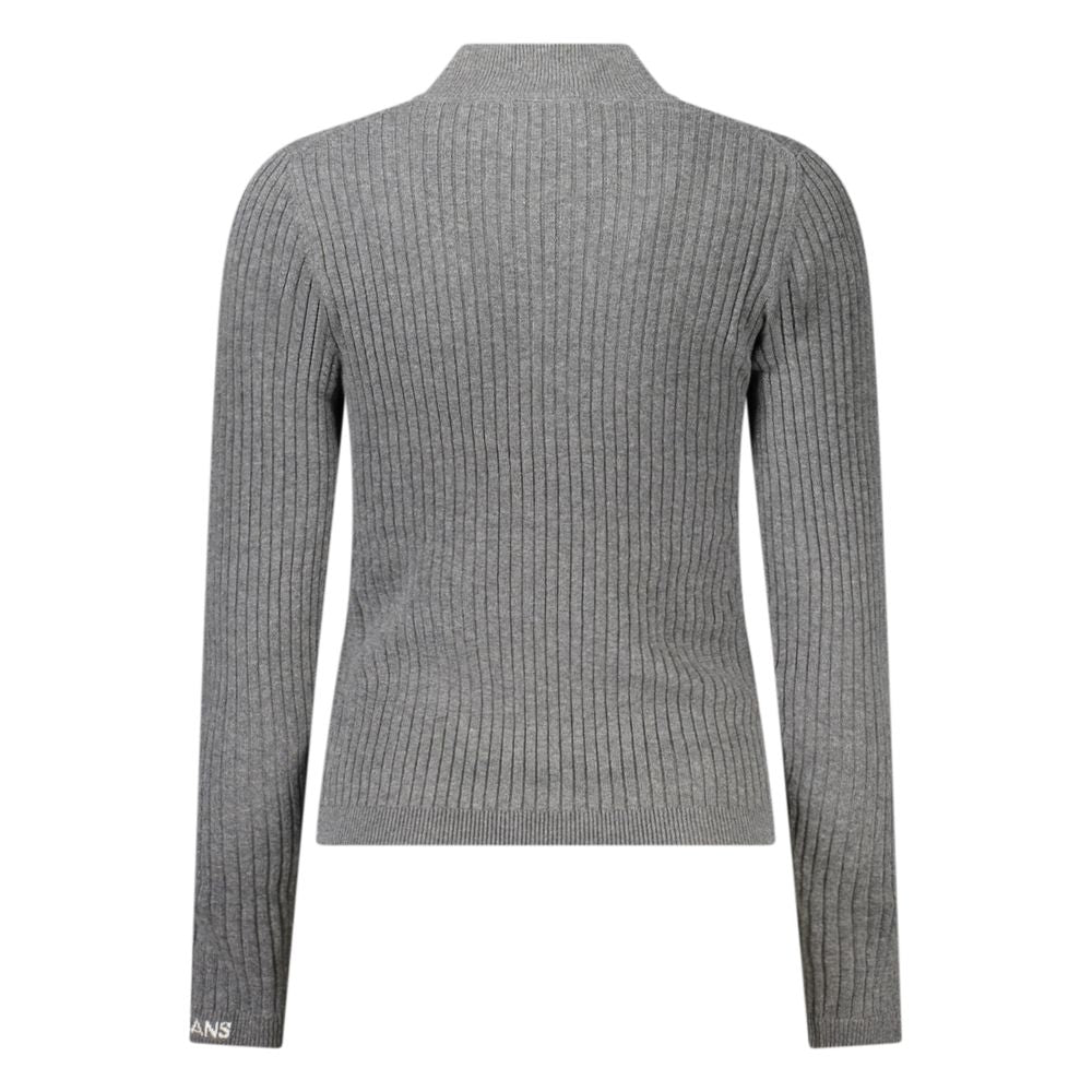 Pepe Jeans Grigio Cotton Women Sweater Pepe Jeans