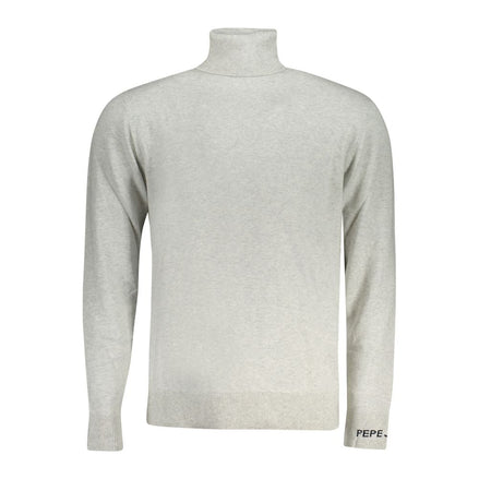 Pepe Jeans Grigio Cotton Men Sweater Pepe Jeans