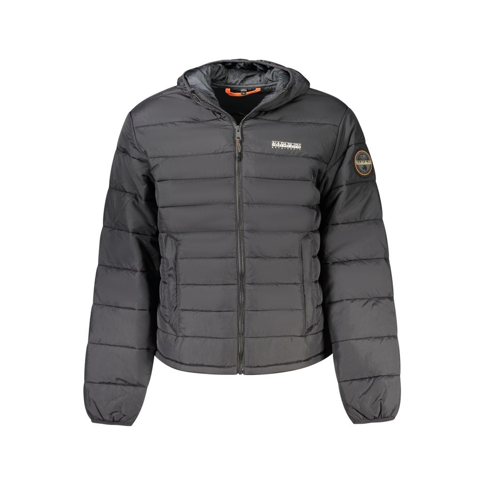 Napapijri Black Poliammide Men's Jacket Napapijri