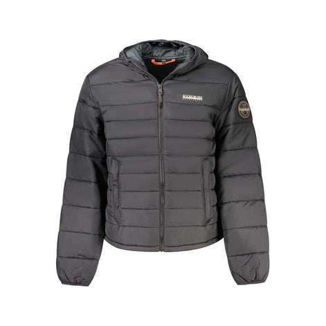 Napapijri Black Poliammide Men's Jacket Napapijri