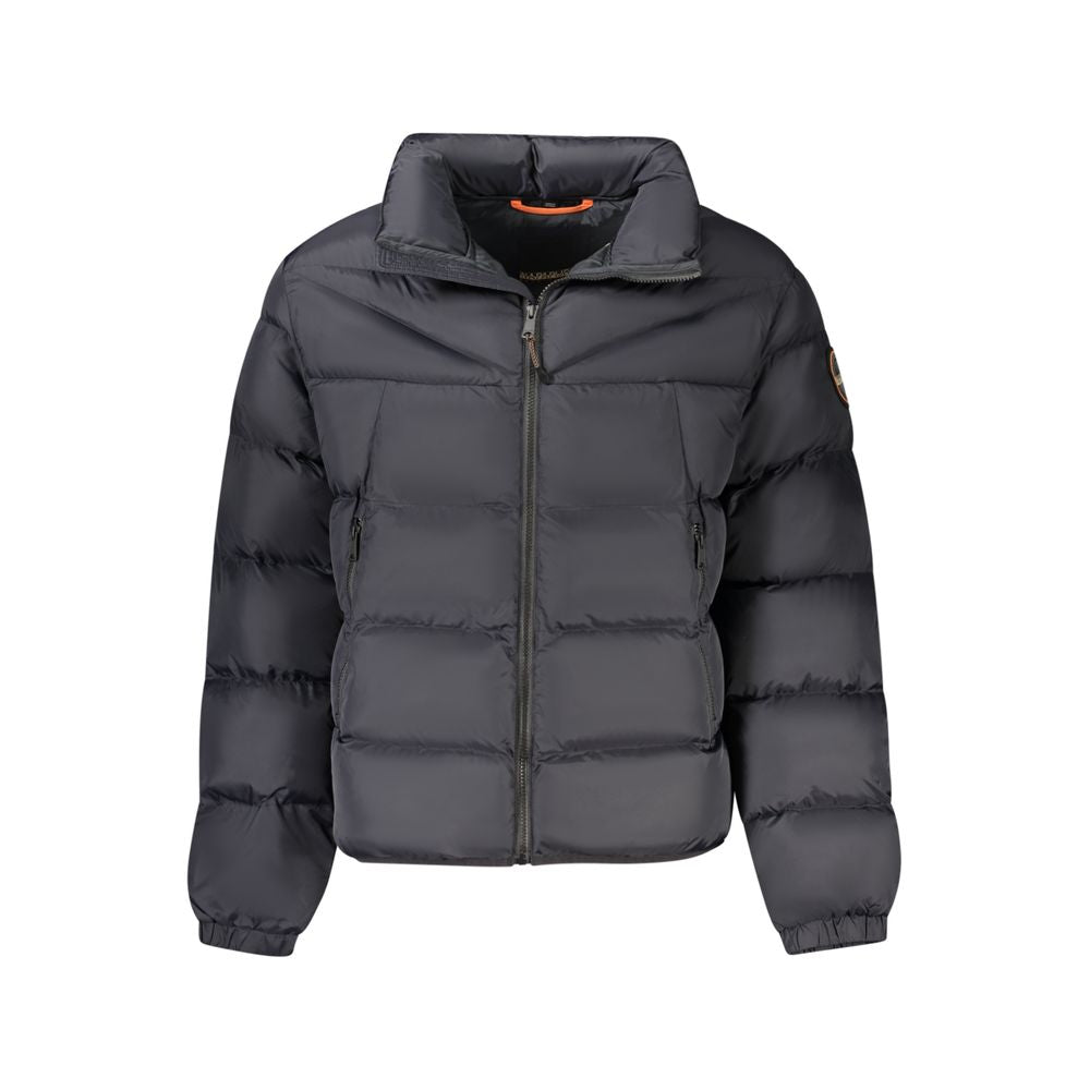Napapijri Black Polyamide Men's Jacket Napapijri