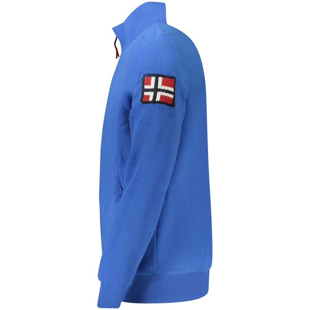 Norway 1963 Blu Polyester Mens Sweatshirt Norway 1963