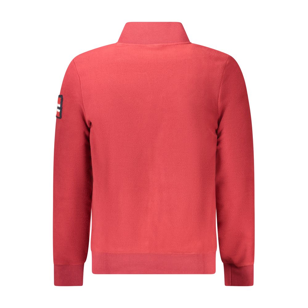 Norway 1963 Red Polyester Men Sweatshirt Norway 1963