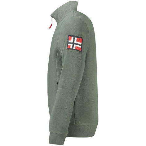 Norway 1963 Verde Polyester Men Sweatshirt Norway 1963