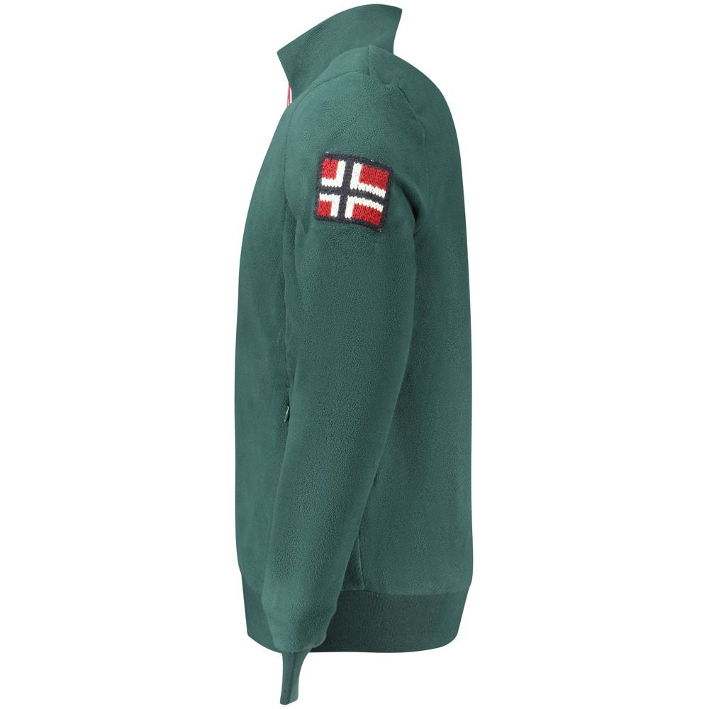 Norway 1963 Verde Polyester Men Sweatshirt Norway 1963