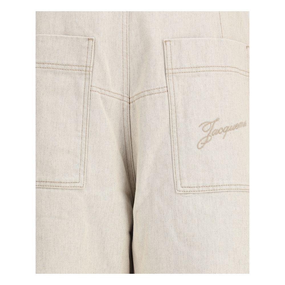 Jacquemus Beige Cotton Jeans Denim Jacquemus
