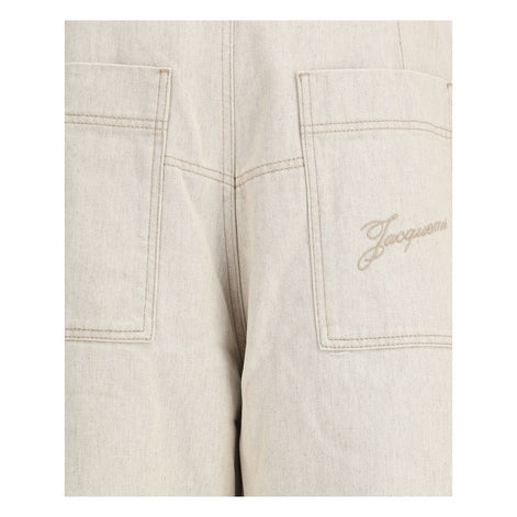 Jacquemus Beige Cotton Jeans Denim Jacquemus
