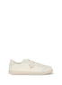 Prada Cream Polyamide Low Top Sneakers Prada