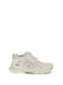 Balenciaga Beige Calf Leather Bos Taurus Athletic Sneakers Balenciaga