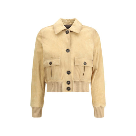 Valstar Beige Leather Jacket Valstar