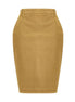 Saint Laurent Beige Denim Skirt Saint Laurent