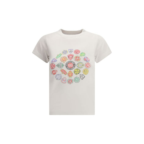 Balenciaga White Cotton T-Shirt Balenciaga