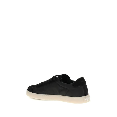 Prada Black Polyamide Low Top Sneakers Prada