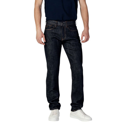 Armani Exchange Blue Polyester Skinny Jeans Armani Exchange
