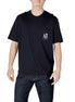 Armani Exchange Blue Cotton Sportswear Armani Exchange
