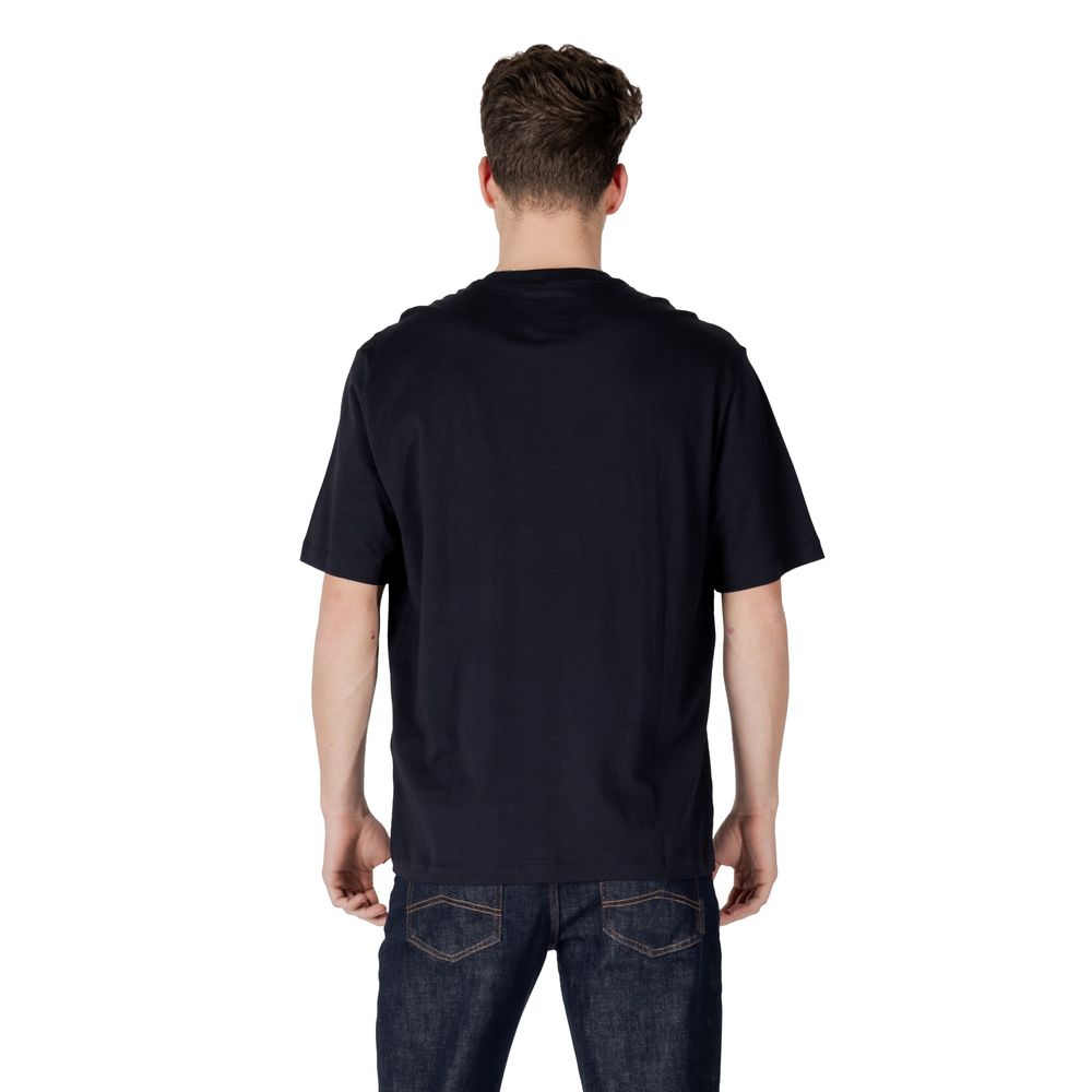 Armani Exchange Blue Cotton Sportswear Armani Exchange