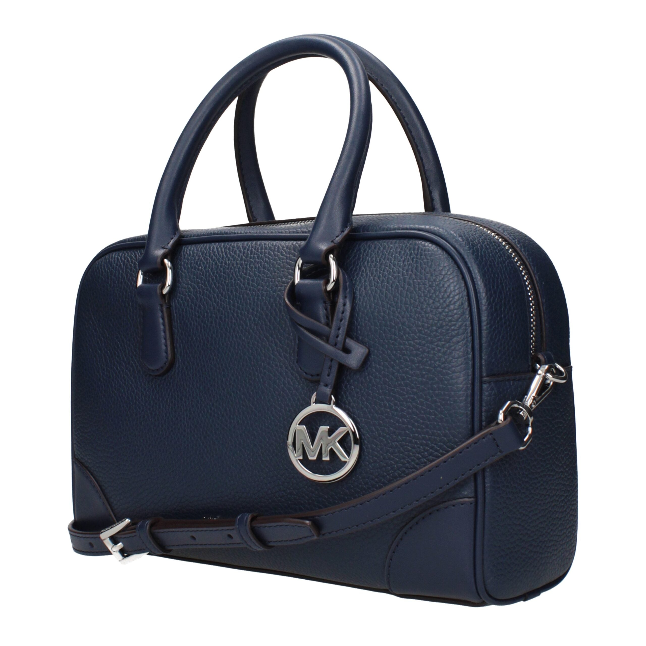 Michael Kors Blue Leather Handbag Michael Kors