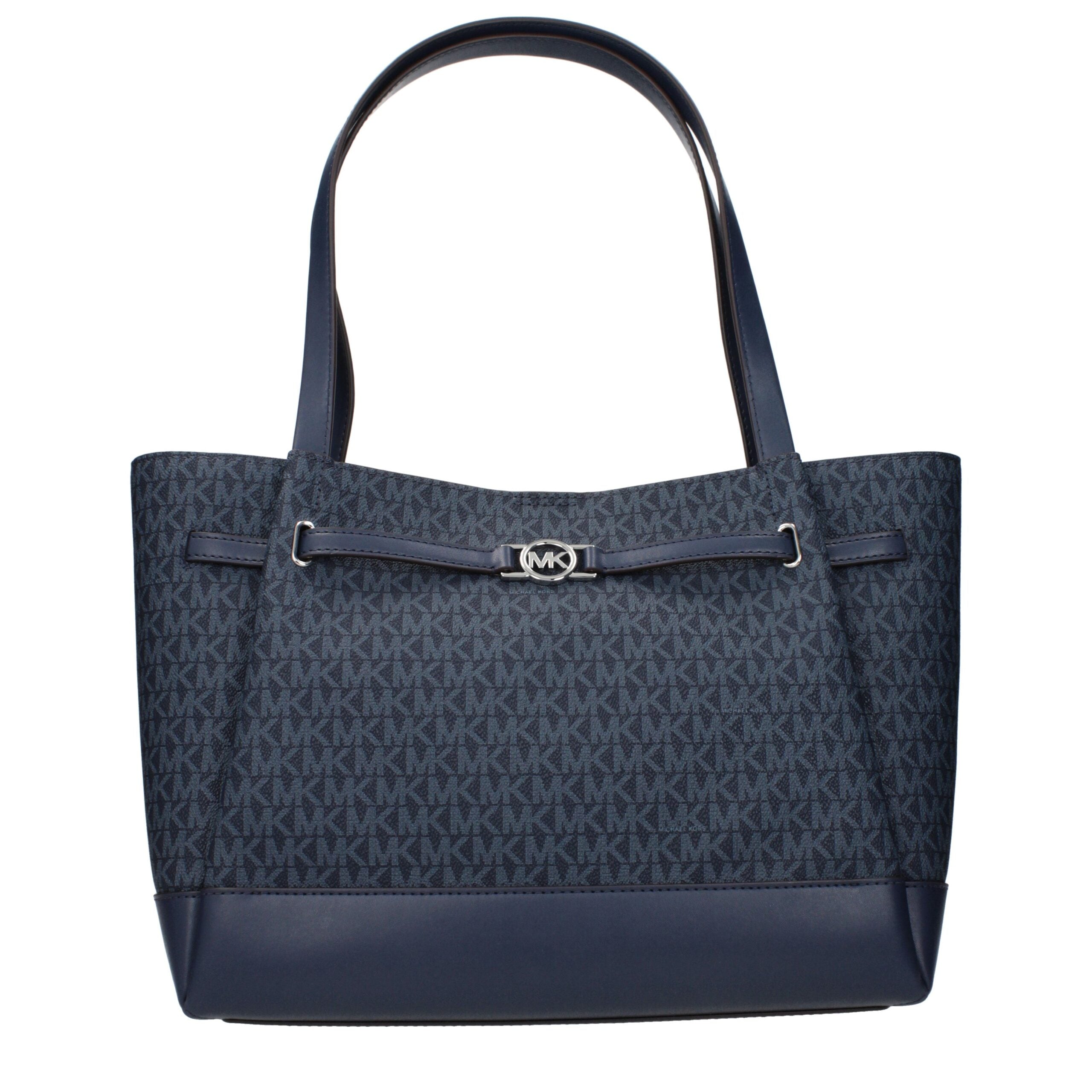 Michael Kors Blue Fabric Shoulder Bag Michael Kors