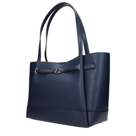 Michael Kors Blue Leather Shoulder Bag Michael Kors