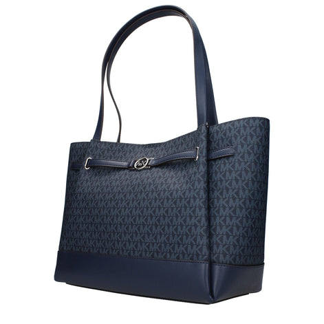Michael Kors Blue Fabric Shoulder Bag Michael Kors