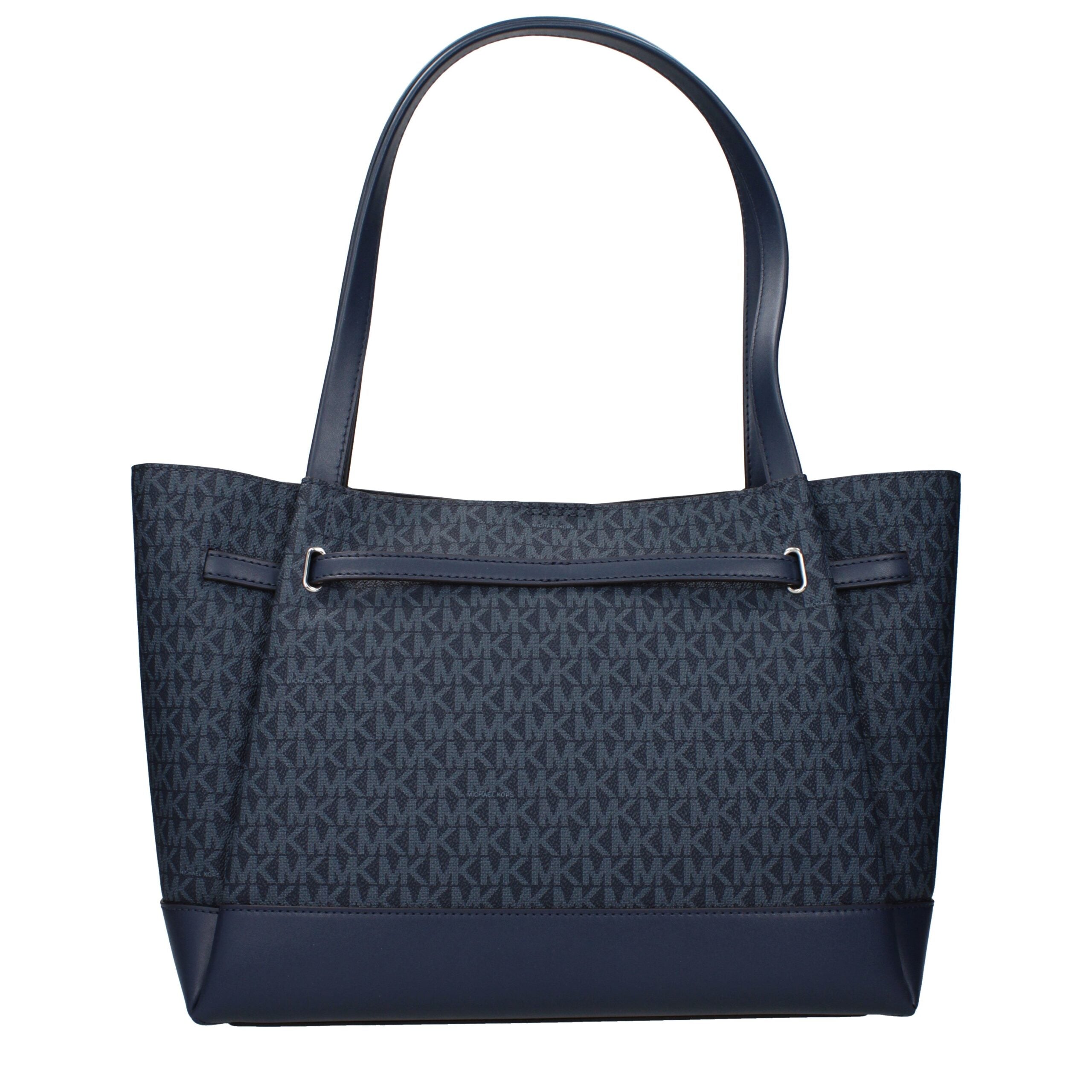 Michael Kors Blue Fabric Shoulder Bag Michael Kors