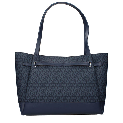Michael Kors Blue Fabric Shoulder Bag Michael Kors