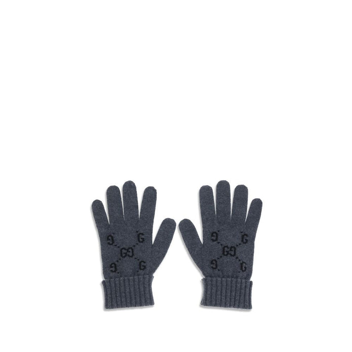 Gucci Gray Cashmere Gloves Gucci
