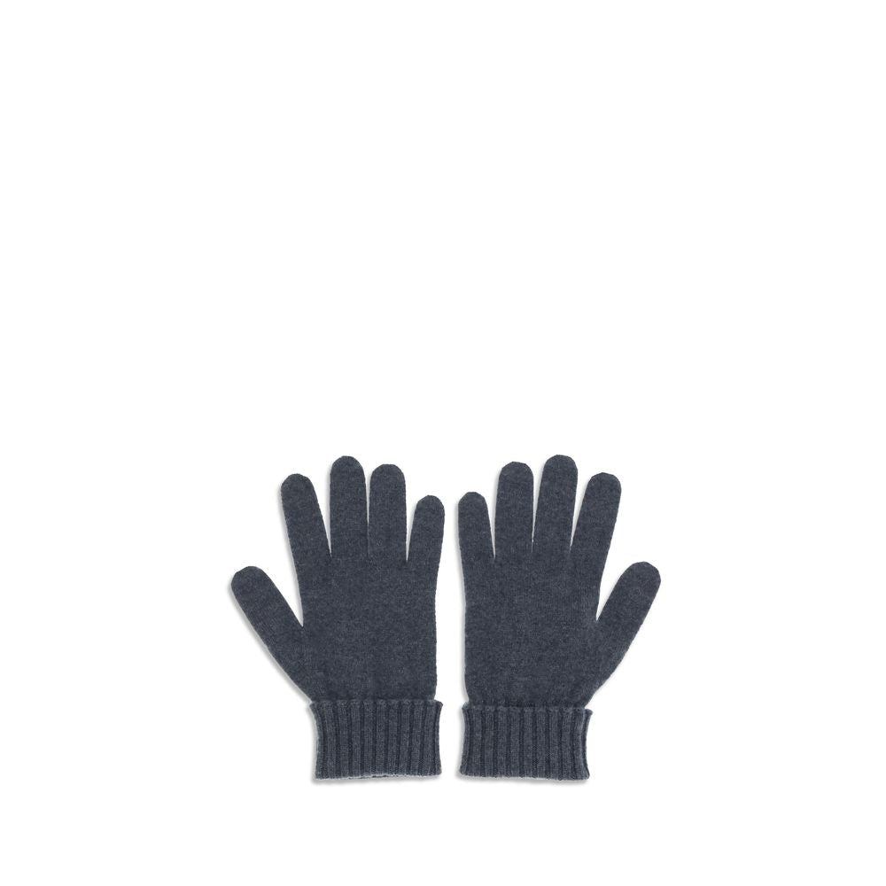 Gucci Gray Cashmere Gloves Gucci