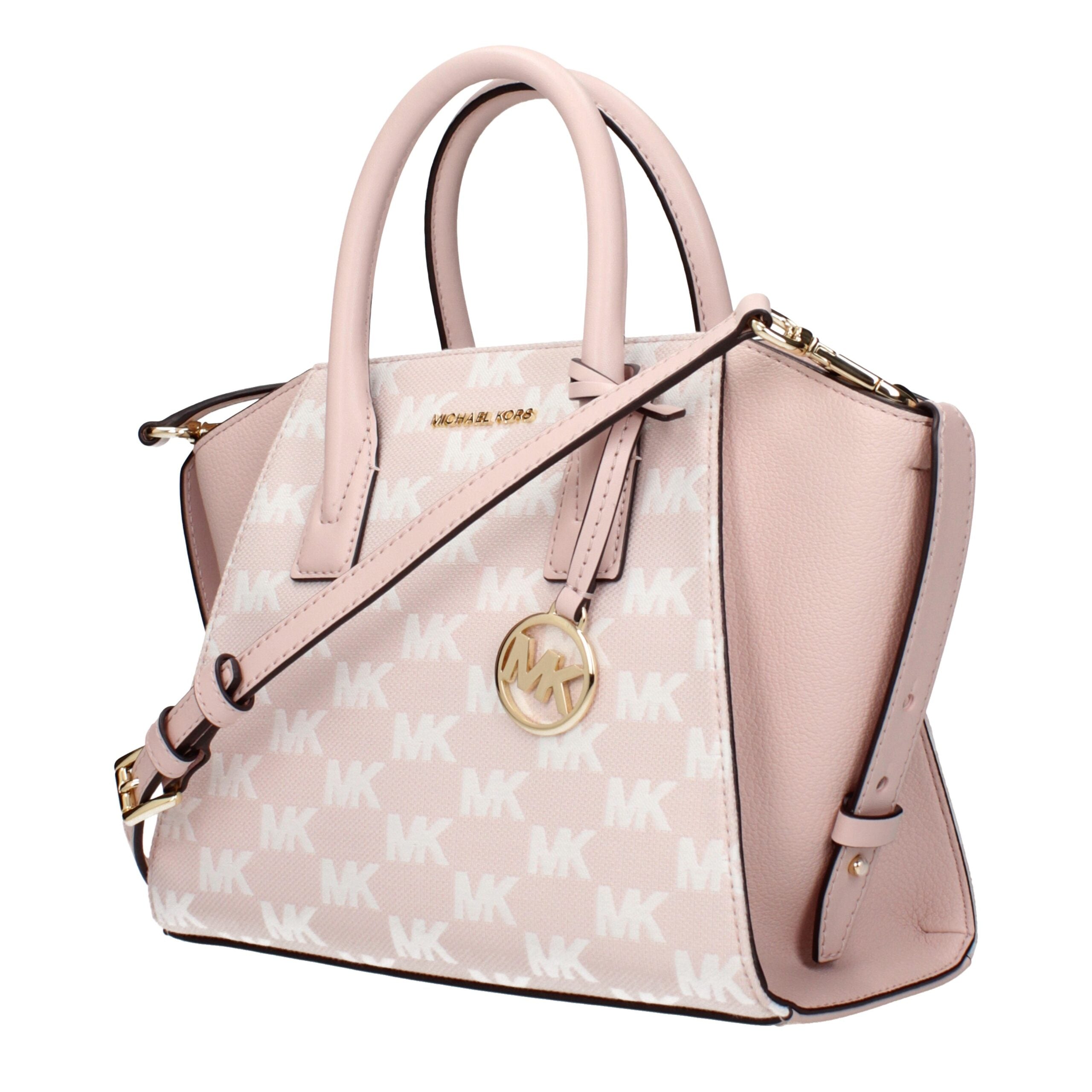 Michael Kors Pink Fabric Handbag Michael Kors