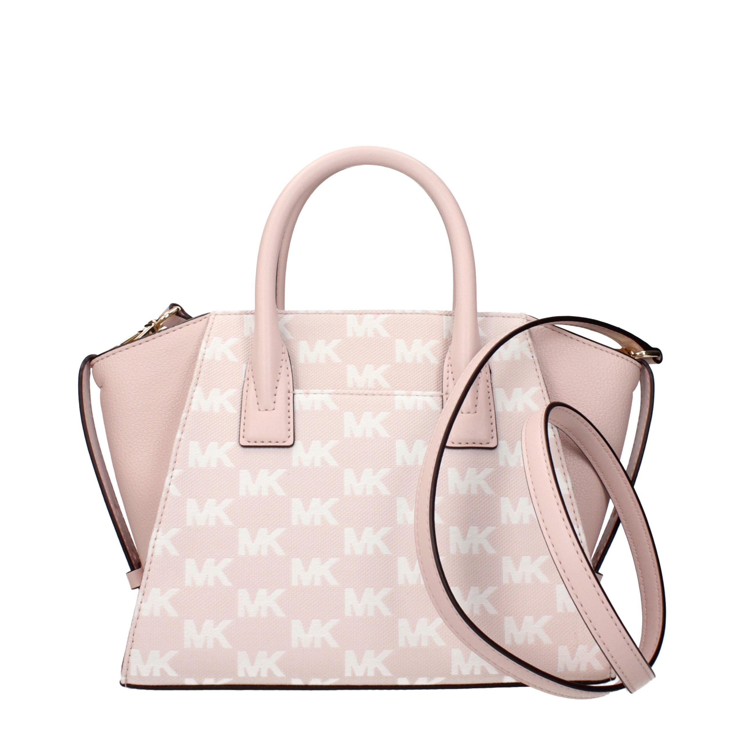 Michael Kors Pink Fabric Handbag Michael Kors