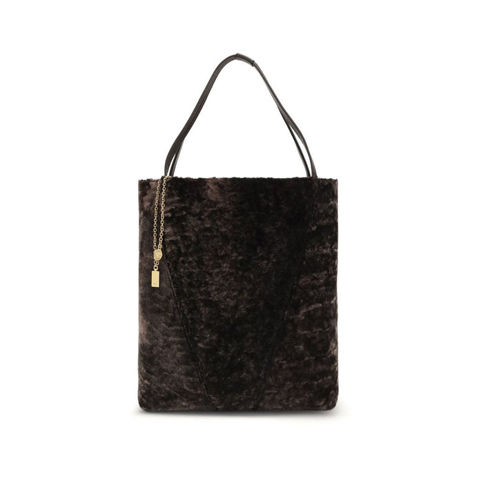 Chloé Brown Fur Shoulder Bag Chloé