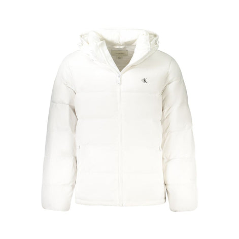 Calvin Klein Bianco Poliammide Men's Jacket Calvin Klein