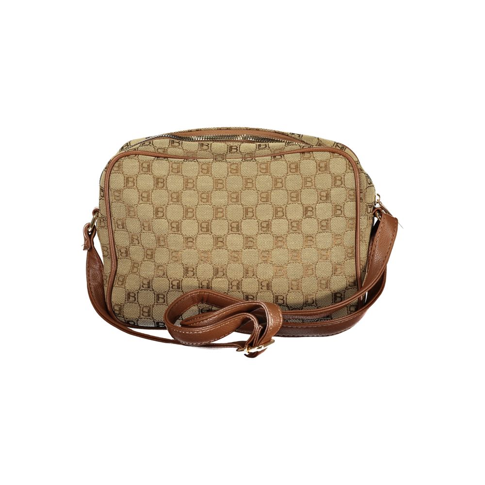 Laura Biagiotti Beige Polyester Women Handbag Laura Biagiotti