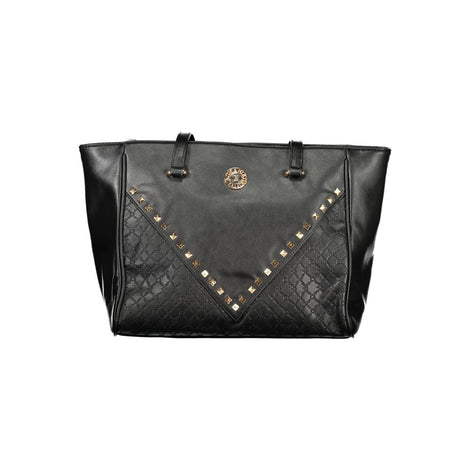 Laura Biagiotti Black PVC Women Handbag Laura Biagiotti