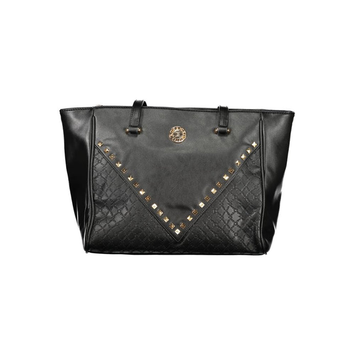 Laura Biagiotti Black PVC Women Handbag Laura Biagiotti