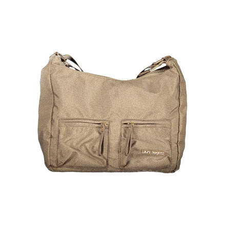 Laura Biagiotti Beige Polyester Women Handbag Laura Biagiotti